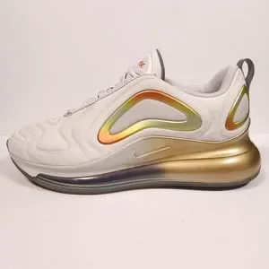 Nike air max 72 white and retailers gold